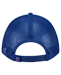 New Era Men's Royal Chicago Cubs Minimalist 9FORTY A-Frame Adjustable Hat