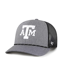 '47 Brand Men's Gray Texas A&M Aggies Carbon Rope Adjustable Hat