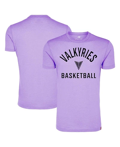 Sportiqe Men's and Women's Violet Golden State Valkyries Super-Soft Comfy Tri-Blend T-Shirt