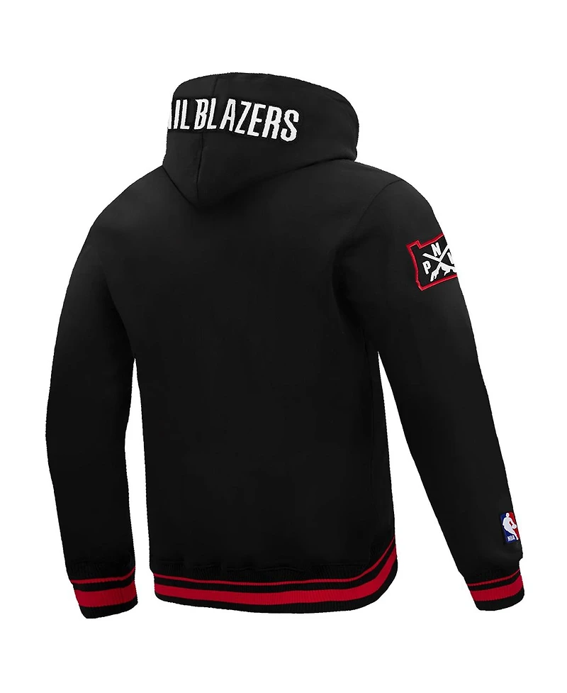 Pro Standard Men's Black Portland Trail Blazers 2024/25 City Edition Pullover Hoodie