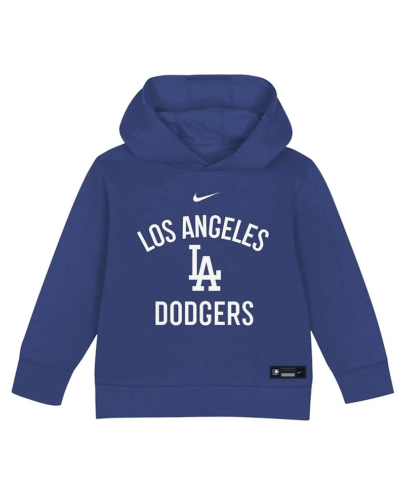 Nike Toddler 2-Piece Royal Los Angeles Dodgers Club Fleece Pullover Hoodie and Sweatpants Set
