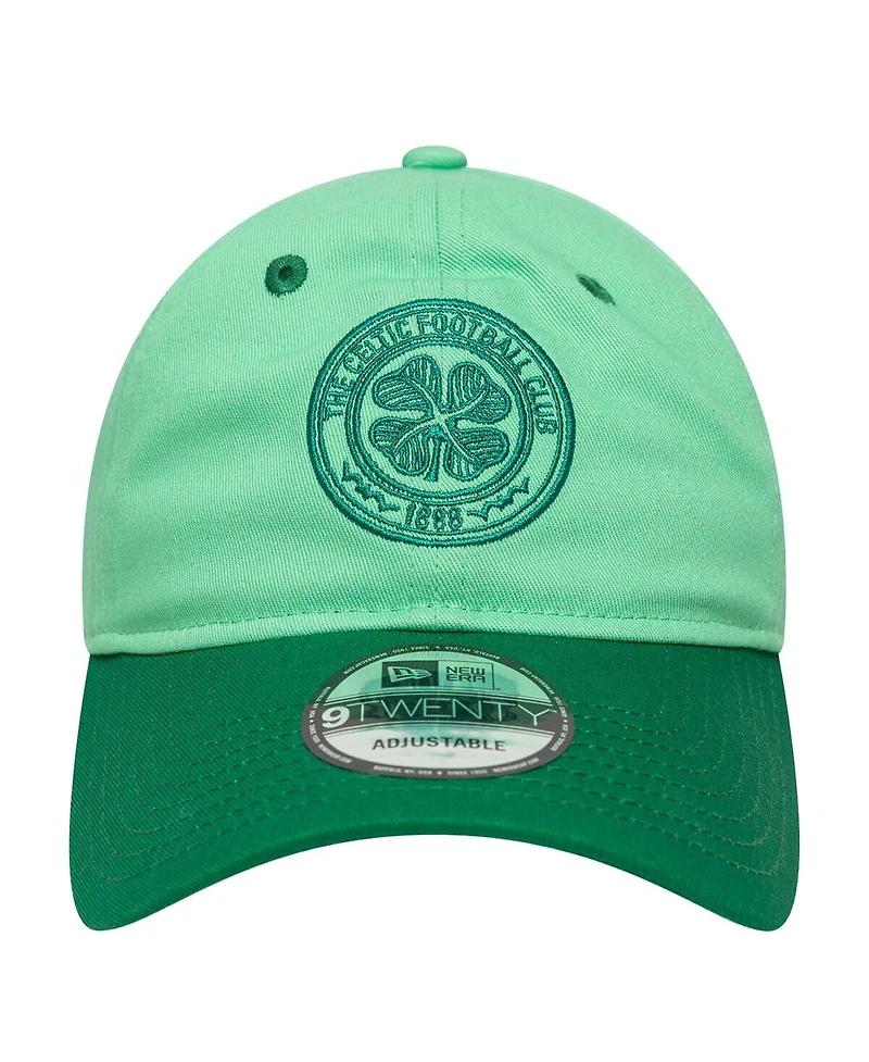 New Era Men's Green Celtic Contract 9TWENTY Adjustable Hat