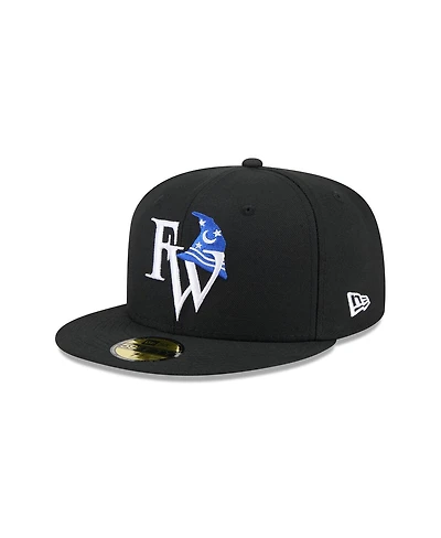 New Era Men's Black Fort Wayne TinCaps Theme Nights 59FIFTY Fitted Hat
