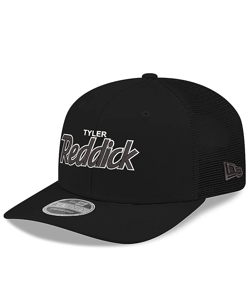New Era Men's Black Tyler Reddick 9SEVENTY Chain Glow Stretch-Snap Hat