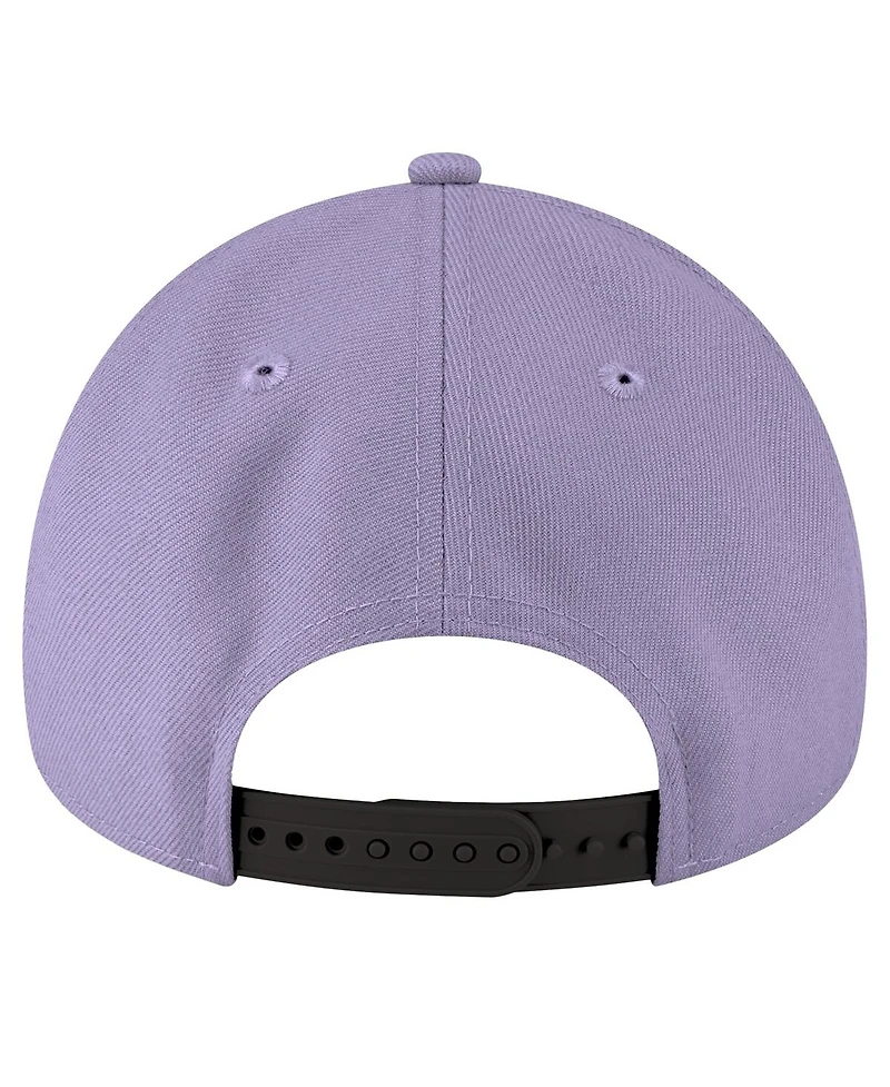 New Era Men's Violet Golden State Valkyries Core Logo A-Frame 9FORTY Adjustable Hat
