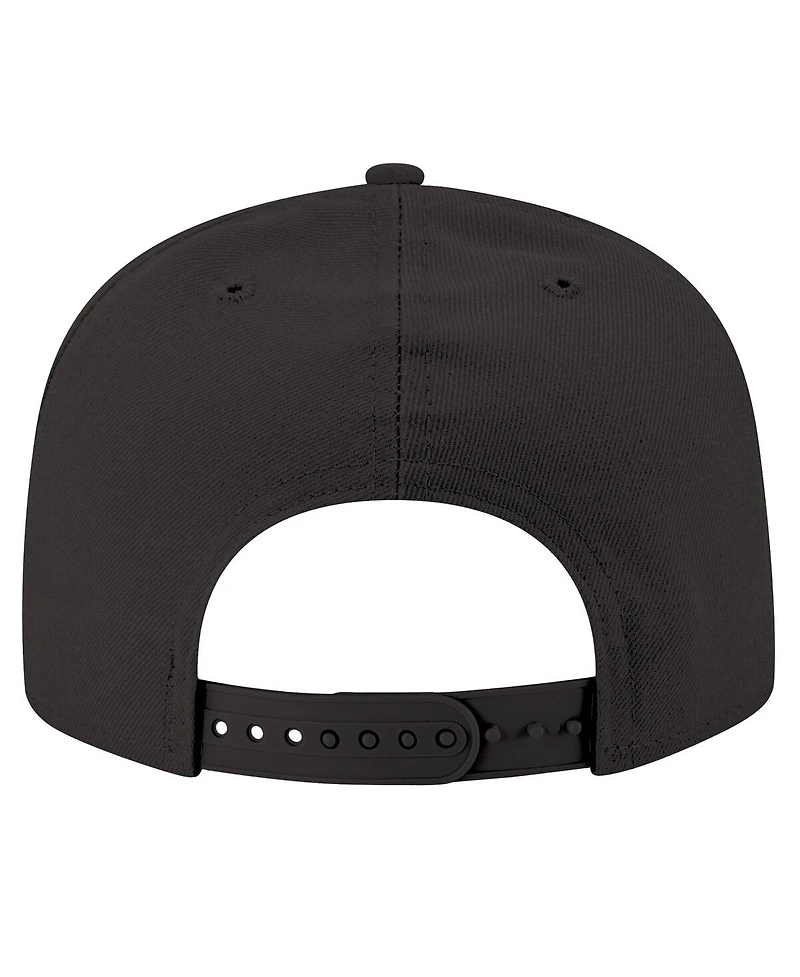 New Era Men's and Women's Black Las Vegas Aces Logo 9FIFTY Snapback Hat