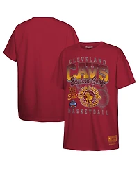 Mitchell & Ness Big Boys and Girls Wine Cleveland Cavaliers 2025 Nba Playoffs Retro Monumental T-Shirt