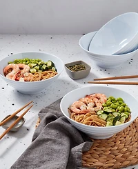 Infuse Melamine Ramen Bowls, Set of 4