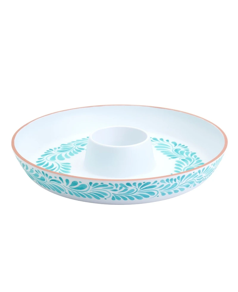 Infuse Melamine Chip & Dip Platter, 16"