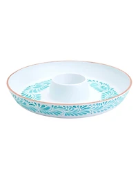 Infuse Melamine Chip & Dip Platter, 16"