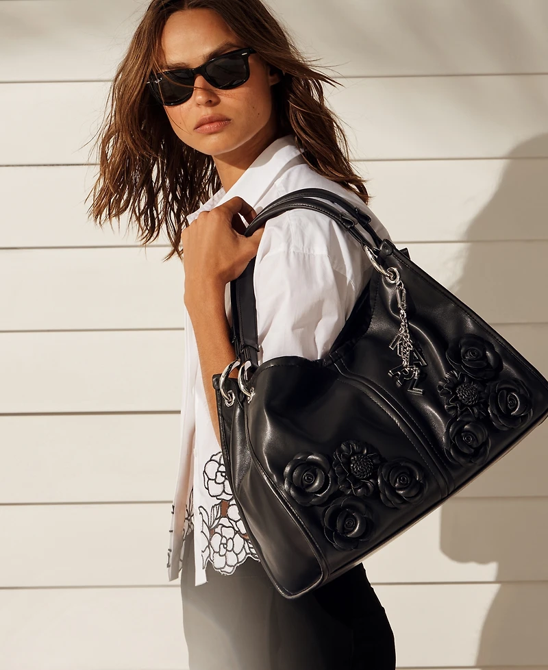 Karl Lagerfeld Paris Luciene Leather Tote Bag