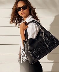Karl Lagerfeld Paris Luciene Leather Tote Bag