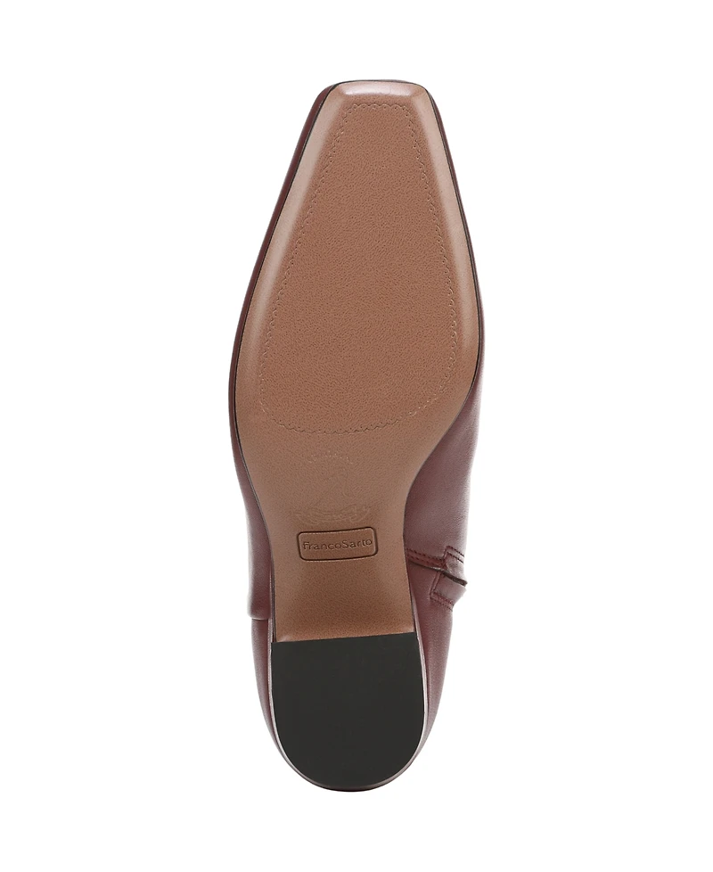 Franco Sarto Women's Saydie Square Toe Pull On Short Boots
