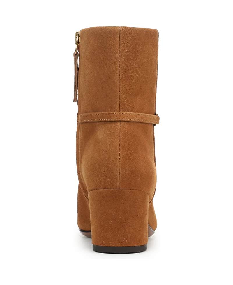 Franco Sarto Women's Saydie Square Toe Pull On Short Boots