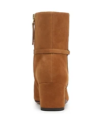 Franco Sarto Women's Saydie Square Toe Pull On Short Boots