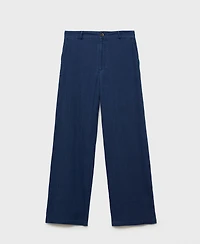 Mango Women's High-Waisted Soft Denim Jeans