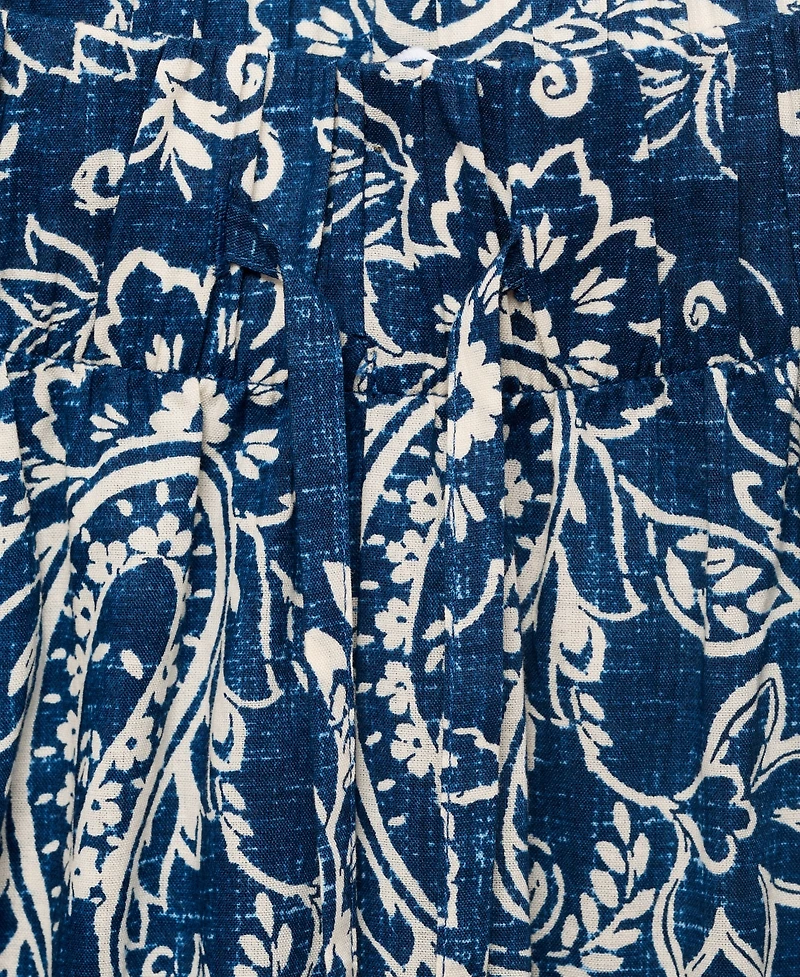 Mango Women's Printed Cotton Pants