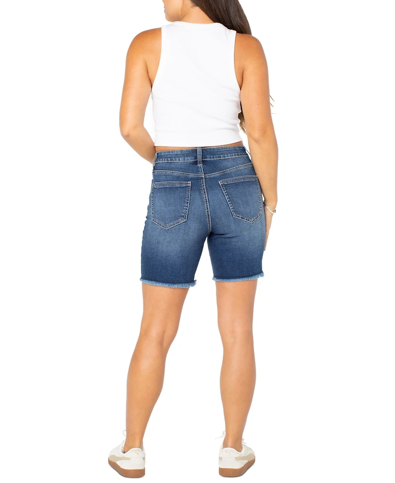 Celebrity Pink Juniors' High-Rise Bermuda Shorts