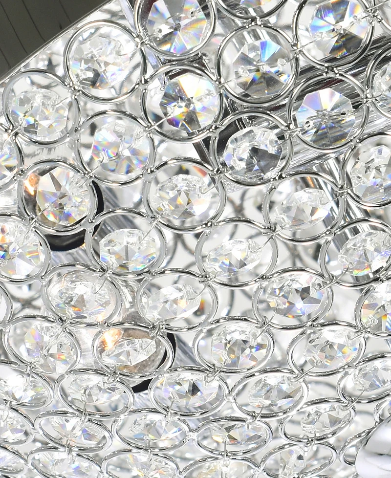 Cwi Lighting 6" Metal Globe 3 Light Bowl Flush Mount