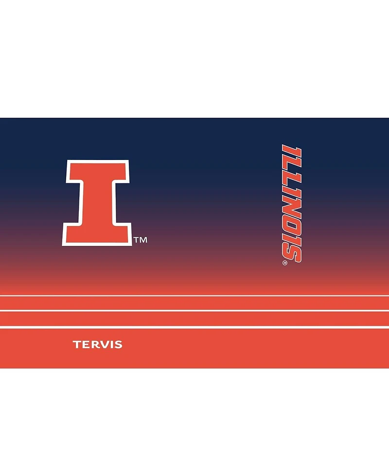 Tervis Illinois Fighting Illini 30oz. Ombre Stainless Steel Tumbler