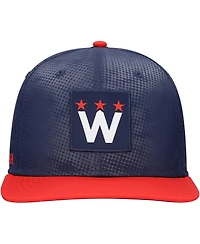 Fanatics Men's Navy Washington Capitals Authentic Pro Rink Snapback Hat