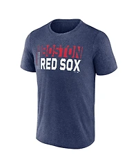 Fanatics Men's Heather Navy Boston Red Sox Fundamentals Shoot for the Sky T-Shirt