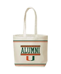 Indigo Falls Miami Hurricanes Alumni Daily Grind Tote Bag
