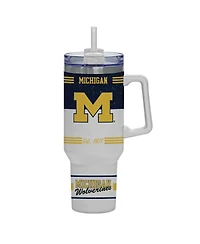 Indigo Falls Michigan Wolverines 40oz. Rocky Vintage Tumbler