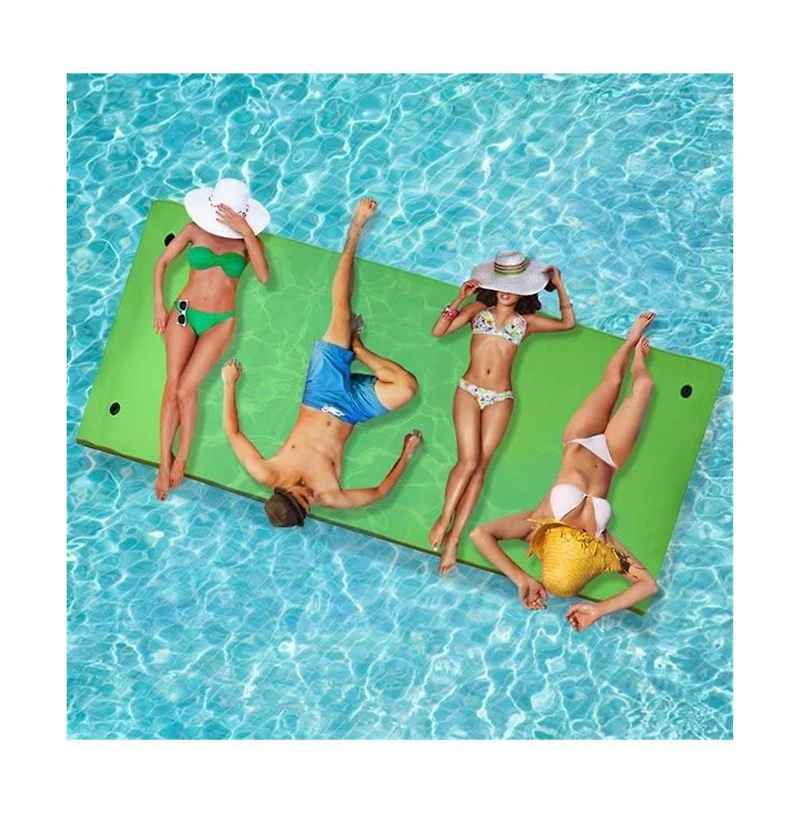 Hallolure Water Floating Mat Foam Pad