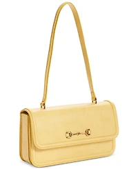 Sam Edelman Loraine Embossed Lizard Flap Shoulder Bag