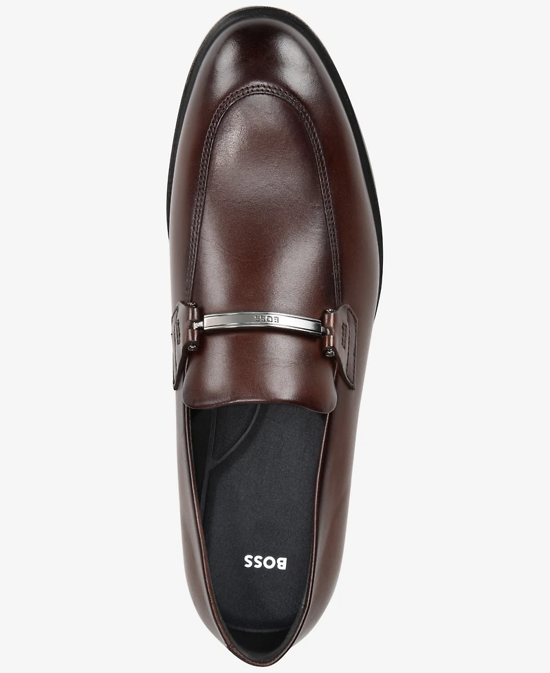 Boss by Hugo Men's Colby Italian Leather Bit Loafers