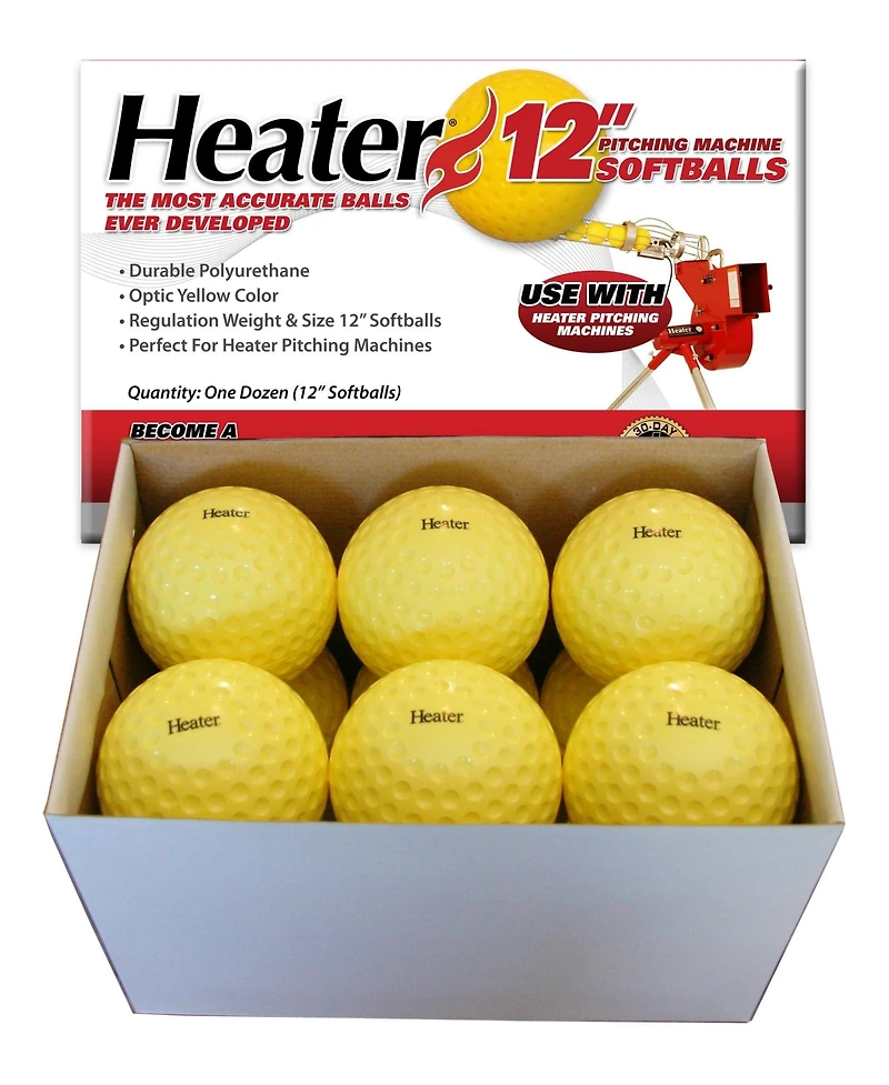 Heater Sports Inch Pitching Machine Softballs