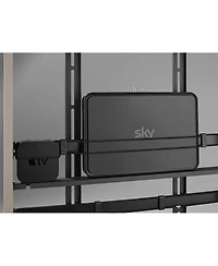 Falcon Universal Tv Stand - Walnut & Dark Grey