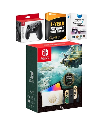 Nintendo Switch Oled Legend of Zelda: Tears of the Kingdom Edition with Pro Controller