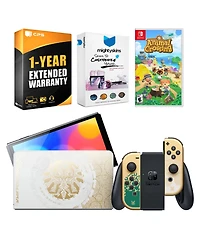 Nintendo Switch Oled Legend of Zelda: Tears of the Kingdom Edition with Animal Crossing: New Horizons