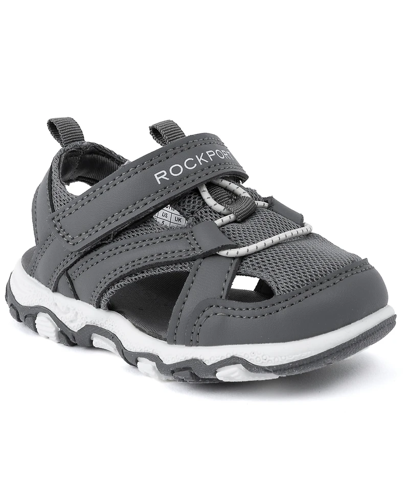 Rockport Little and Big Boys Rowan Closed Toe Sandals