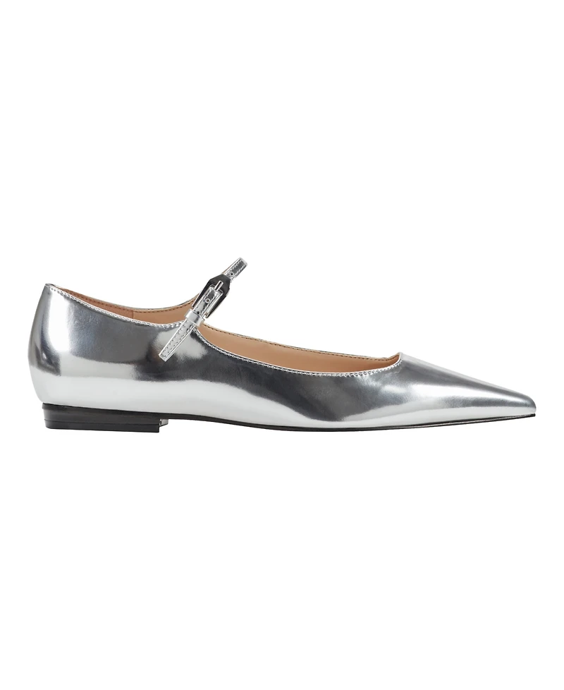 Marc Fisher Ltd Women's Trella Pointy Toe Mary Jane Flats