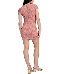 Guess Women's Naleny Tie-Front Bodycon Dress