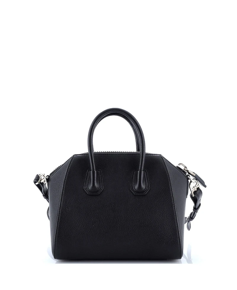 Pre-Owned Givenchy Mini Antigona Bag Leather
