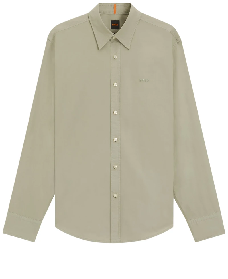 Boss by Hugo Men's Cotton Poplin Regular-Fit Dress Shirt