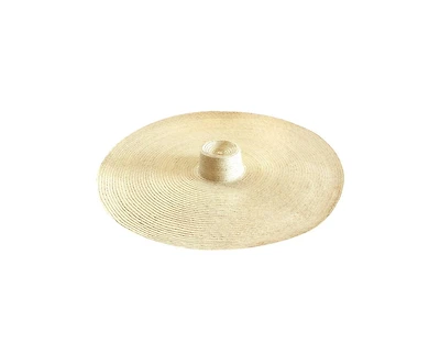 Solana Oversized Straw Hat in Natural Beige