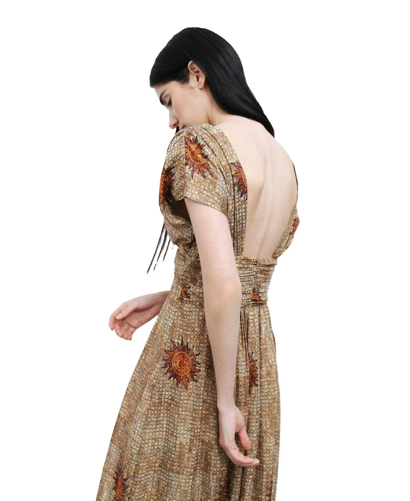 Nocturne Women's Patterned Maxi Dress
