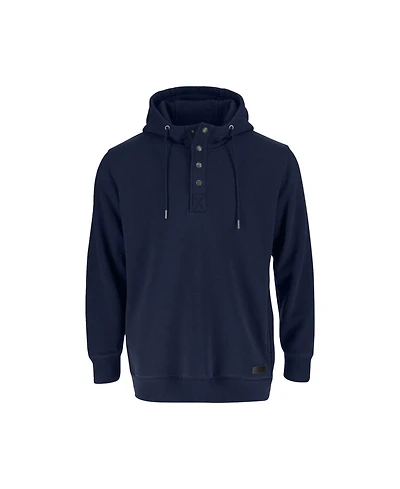 Thorogood Men's Quarter Snap Hoodie, Heavyweight Pullover Workwear Sweatshirt