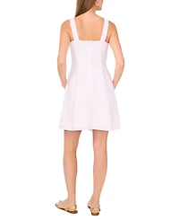 Vince Camuto Women's Square-Neck Linen-Blend Dress