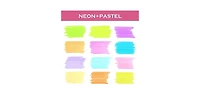 Writech Neon Retractable Highlighters - 12CT