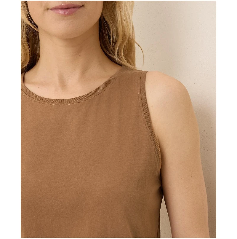 Pact Women's Organic Cotton Softspun High Neck Tank