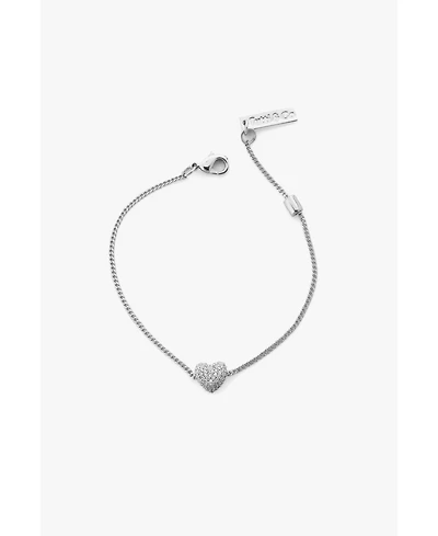 Pave Heart Bracelet