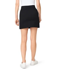 Cable & Gauge Women's Stretch Knit Mini Skort