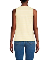 Lands' End Women's Tall Supima Keyhole Tank