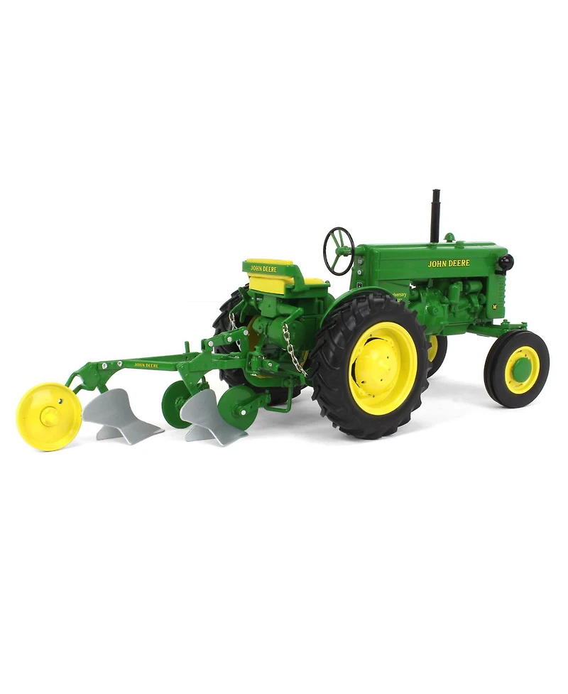 Ertl LP77313 1/16 John Deere 75th Anniv. M Wide Front w/ Mounted Plow, Ertl Prestige Collection